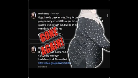 YTU 20260108 Foodie Takes ANOTHER Break After Creating New Platform