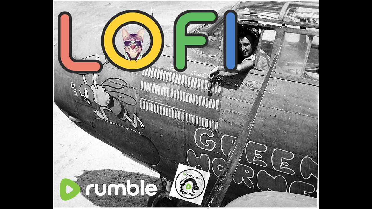 Relaxing Vibes - Flying On A Stormy Day: Douglas A20. Anti-Sub Patrol w/ Relaxing Jazz