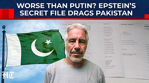 Epstein's 'Ghost' Haunts Pakistan: What Did He Know About Ex-PM Who's 'Deadlier Than Putin'?