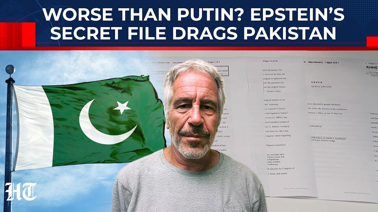 Epstein's 'Ghost' Haunts Pakistan: What Did He Know About Ex-PM Who's 'Deadlier Than Putin'?