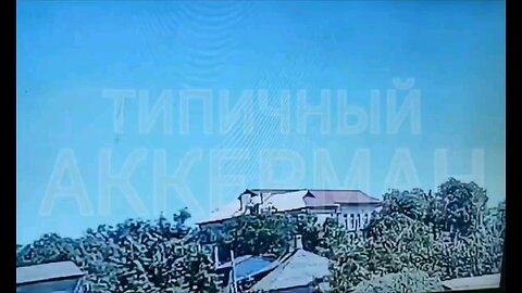 Footage of Iskander's landing at a facility in the city of Belgorod-Dnestrovsky, Odessa region.