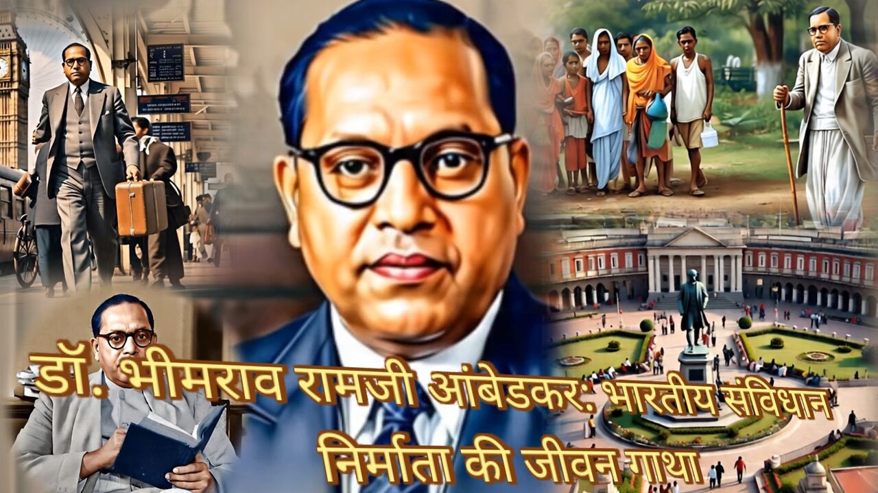 डॉ. भीमराव रामजी आंबेडकर: भारतीय संविधान के निर्माता की जीवन गाथा ‎⁨@TheRealstory-t6h⁩