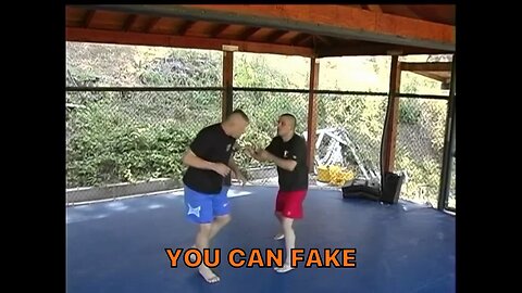 Chuck Liddell teaches deadly overhand right