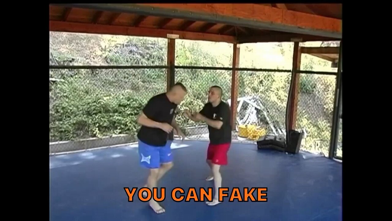 Chuck Liddell teaches deadly overhand right