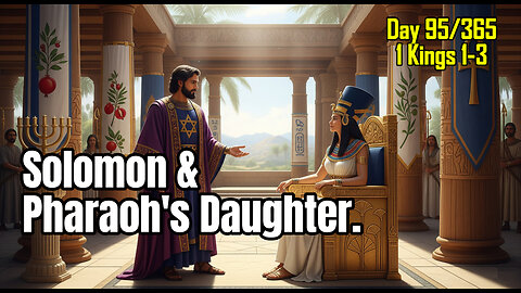 Day 95/365 - King David Dies | Bathsheba's Role In Solomon's Kingship #bible #1Kings
