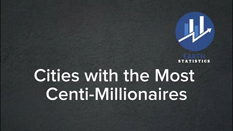 Cities with the Most Centi-Millionaires...