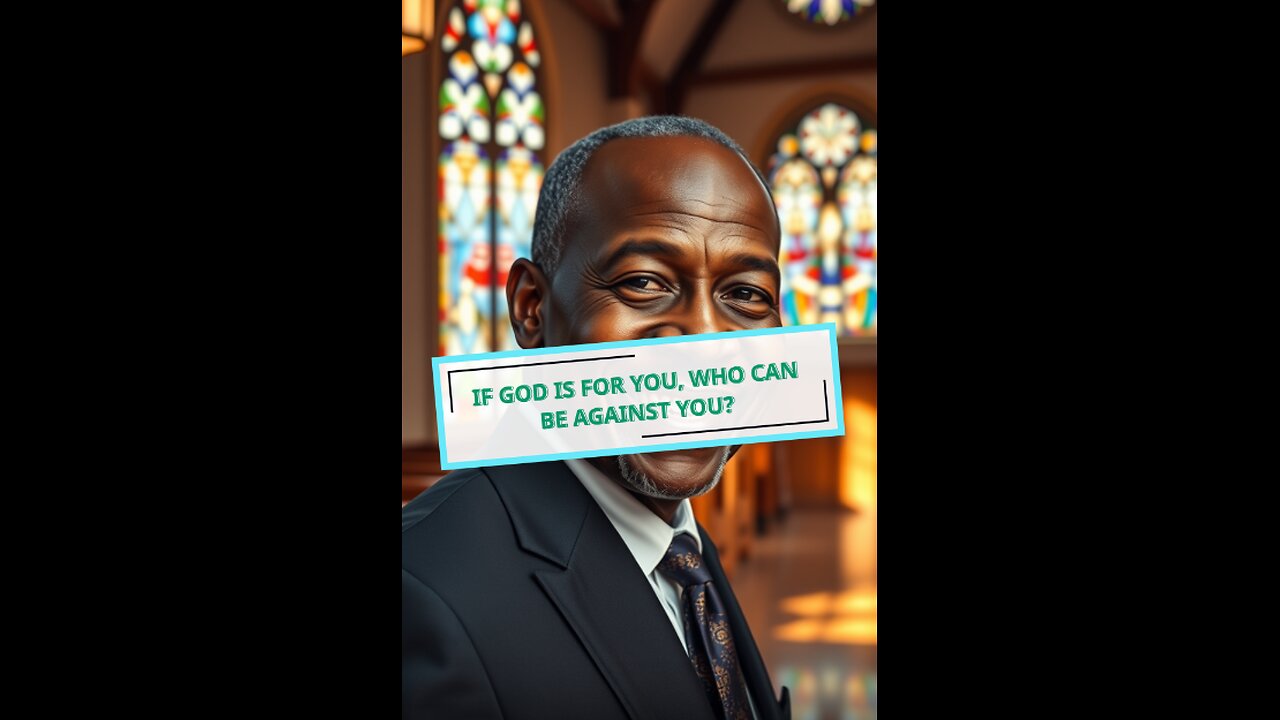If God is for You, Who Can Be Against You?