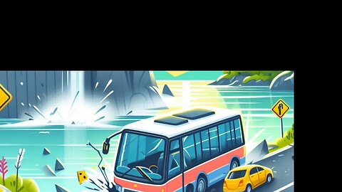 English Stories a bus accident