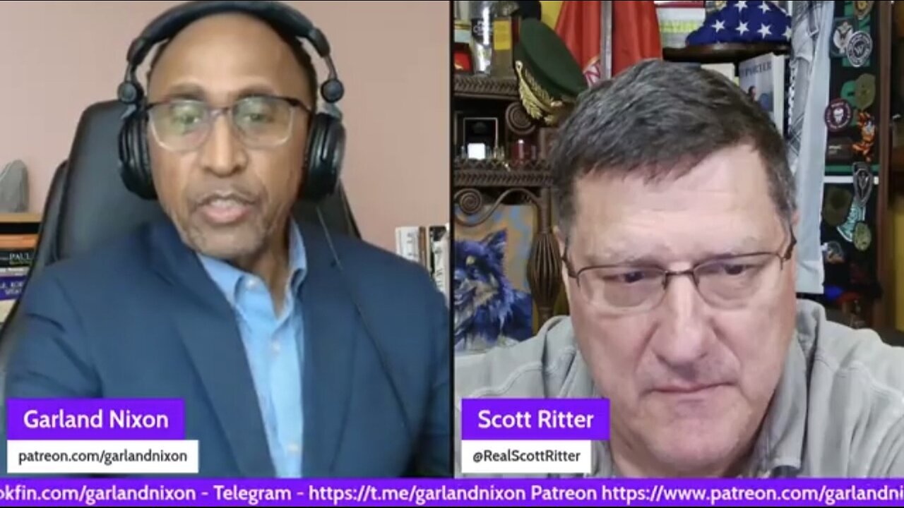 Scott Ritter ~ Germany Flexes w/Garland Nixon