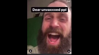 A message to the unvaccinated