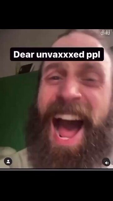 A message to the unvaccinated