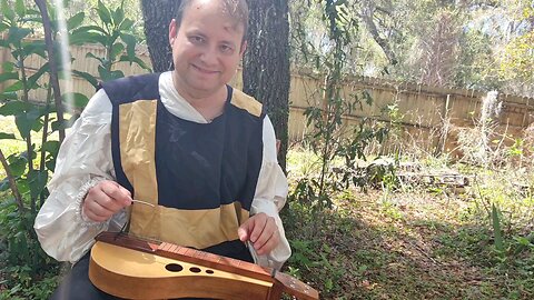 Greensleeves on a mini dulcimer!