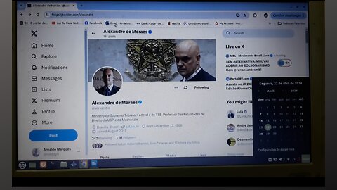 1# - STF - Justiça Brasileira, estou provando que o STF é um ninho de _FILHOS_DA_PUTA_