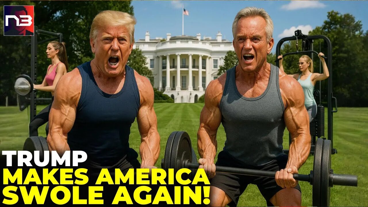 Alert: Trump Signs MAKE AMERICA SWOLE AGAIN Order - RFK Says No More FAT Kids on Live TV!
