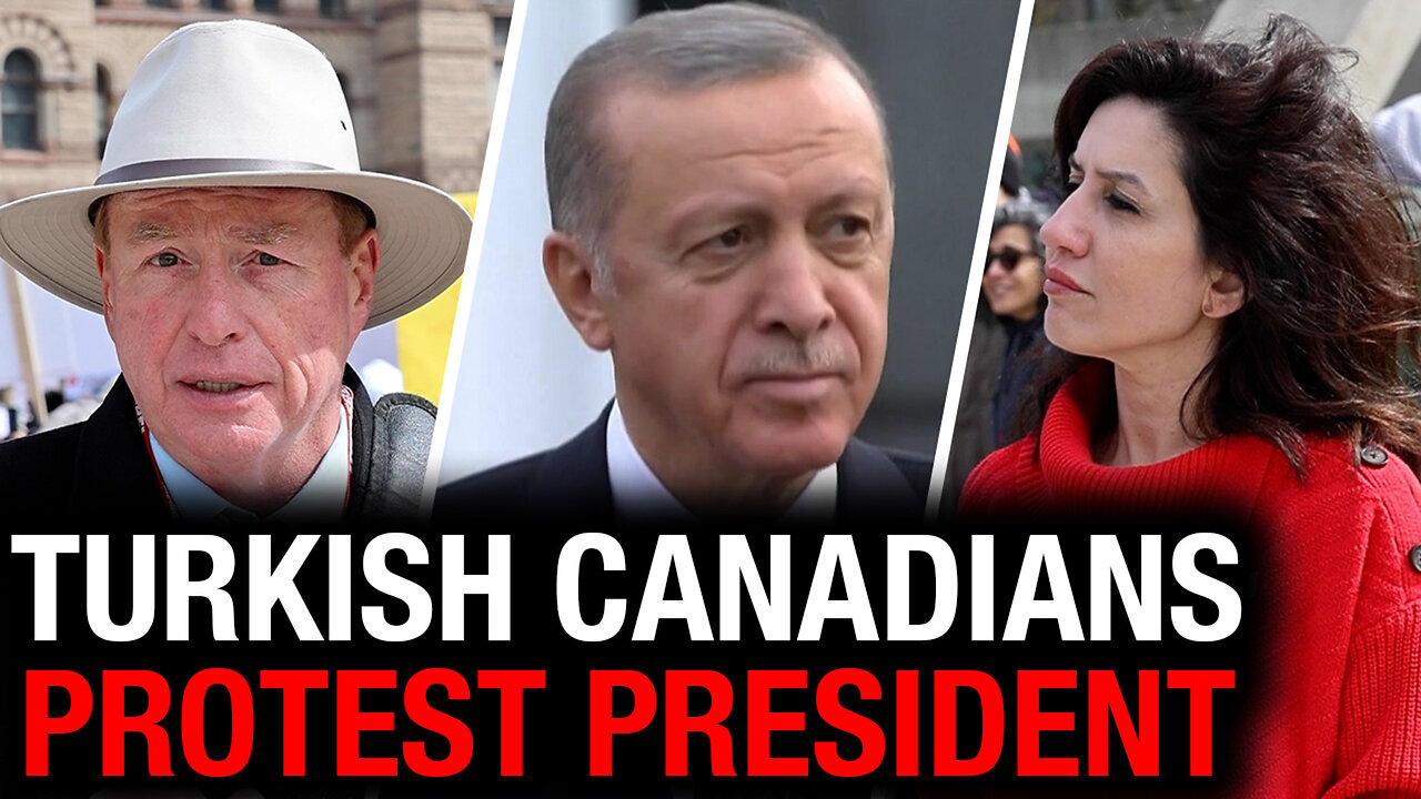 Ex-pat Turks in Toronto protest Erdogan's latest act of tyranny
