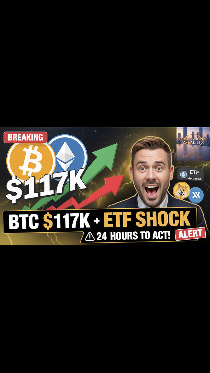 URGENT: Bitcoin ETF Approved! $117K Breakout + Dogecoin Goes Mainstream