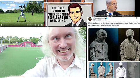 Artificial toxic turf. Grok, vaccines, AL proven to cause autism. 12M Holocaust dead? Violin bird