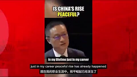 China's Rise Has Already Happened — AND, it was PEACEFUL