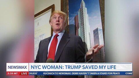 A longtime New Yorker says Donald Trump saved her from suicide｜一位紐約人說特朗普早在成為總統之前將她從自殺中拯救出來