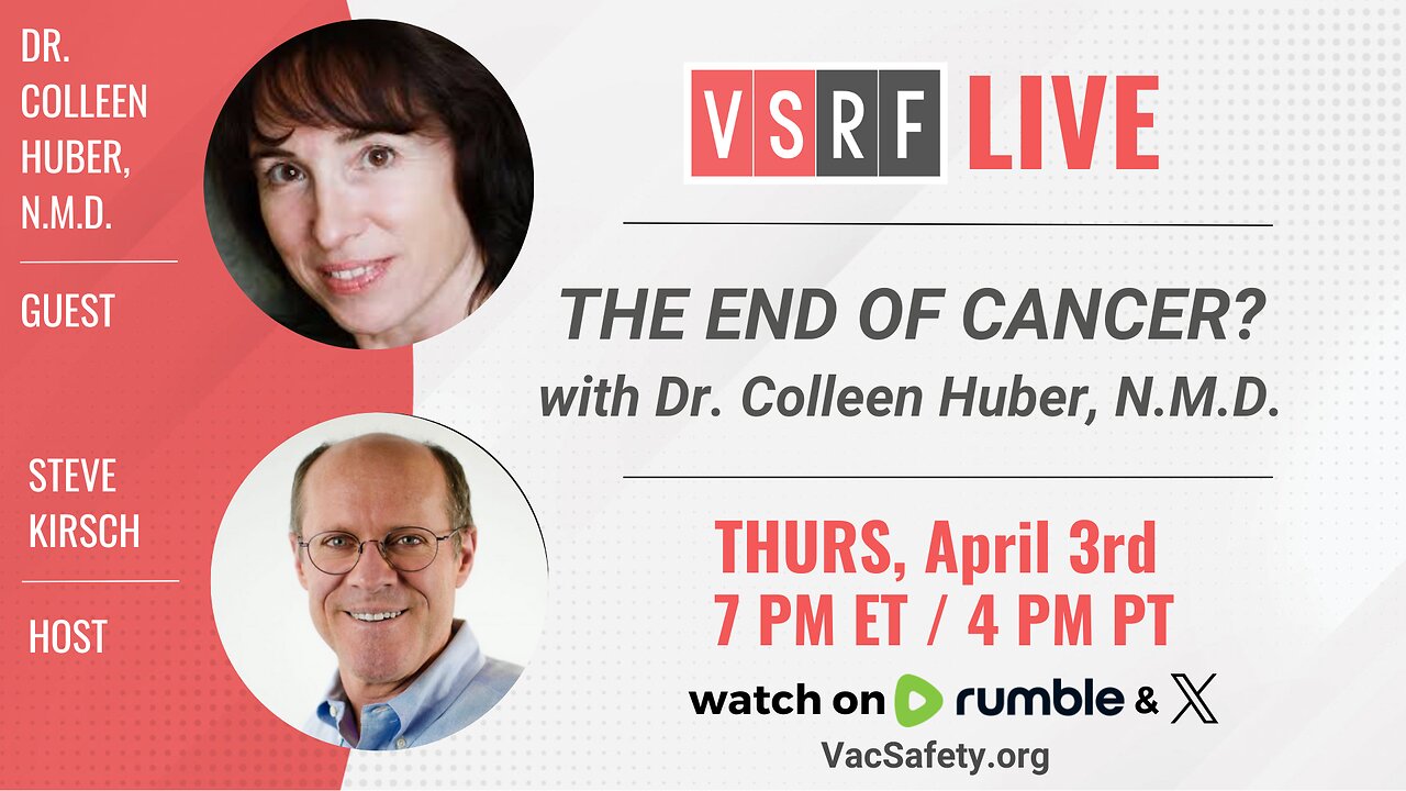 Episode 171: The End of Cancer with Dr. Colleen Huber