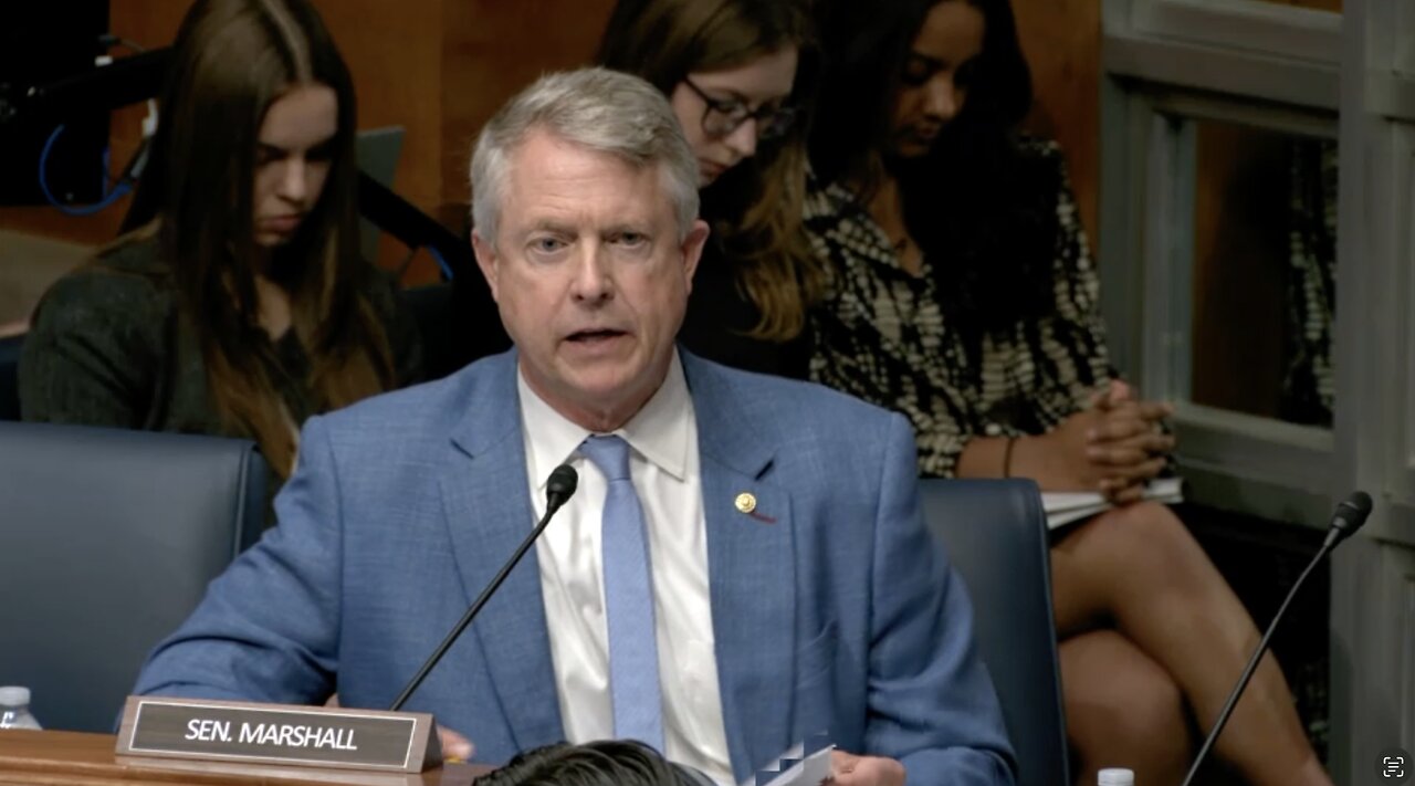 Sen. Roger Marshall at the Senate HELP Hearing