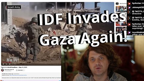 ISRAELIS LAUNCH NEW OPERATION IN GAZA: GIDEON'S CHARIOTS