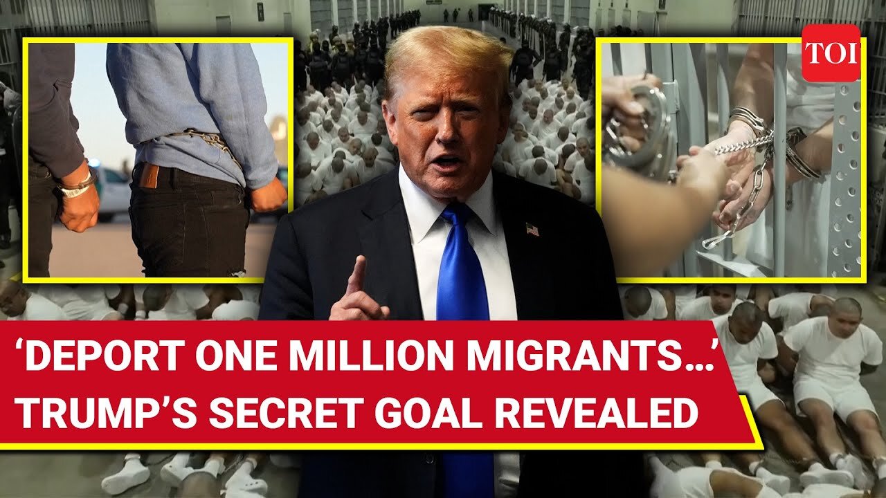 ‘One Million Deportations’: Trump’s Record-Breaking Goal Revealed; Shocking Strategy Sparks Panic