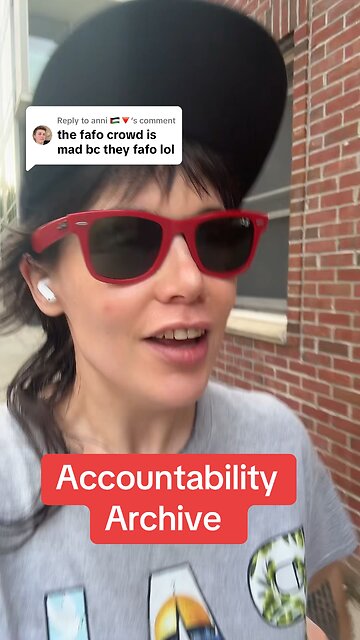 Blue MAGA Libs Freaking out About the Accountability Archive