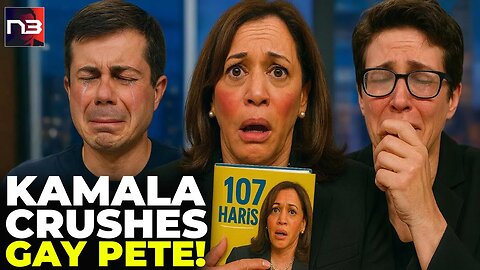 Revealed: Kamala POPPED OUT of Her Hole to Admit THIS About Gay Pete – Maddow DEVASTATED