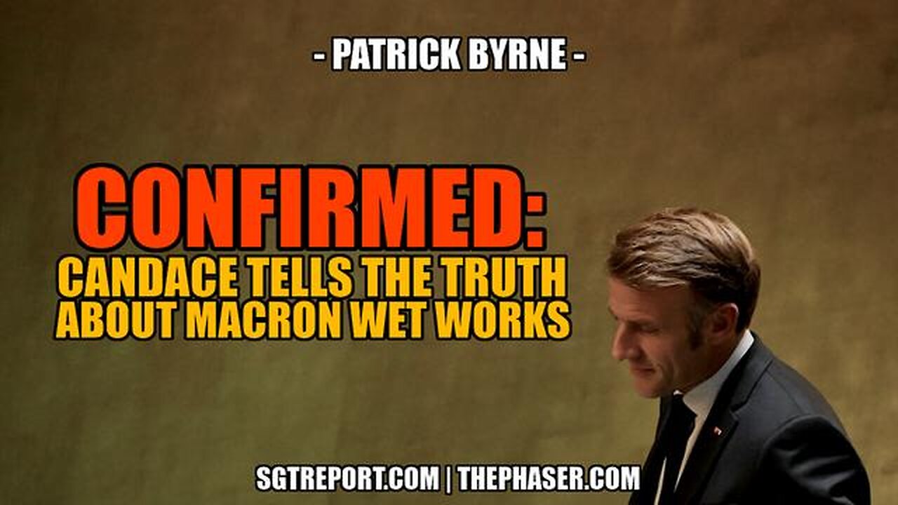 CIA INSIDER: THE MACRON'S CONTRACT ON CANDACE' LIFE IS REAL -- Patrick Byrne