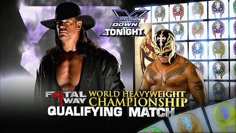 The Undertaker vs Rey Mysterio - Fatal 4-Way World Title Qualifying Match (Full Match)