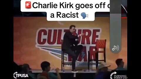 Charlie kirk DESTROYS a racist