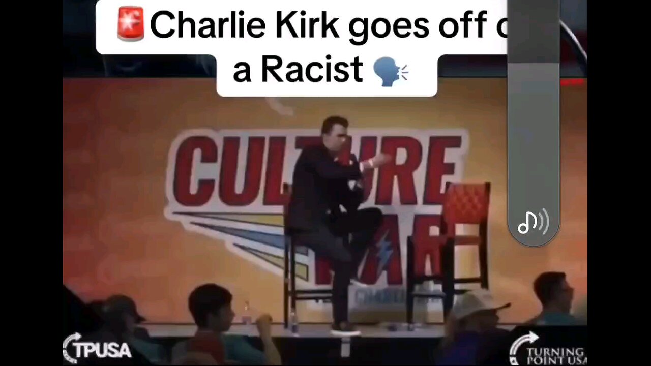 Charlie kirk DESTROYS a racist
