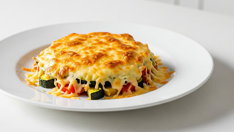 5-Minute Microwave Gratin Vegetables - Zero Skills Required! Lazy Cooking Hack