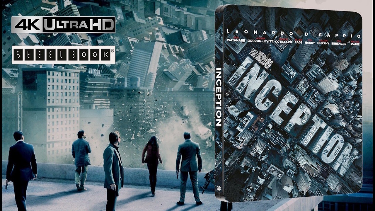 Inception [Steelbook 4K UHD] Directed by Christopher Nolan