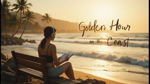 Golden Hour on the Coast||Lofi music||Sunset music|| United States