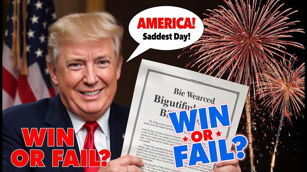 Trump’s ‘Big Beautiful Bill’ PASSES—Why Some Call This ‘America’s Saddest Day’ 😱🇺🇸