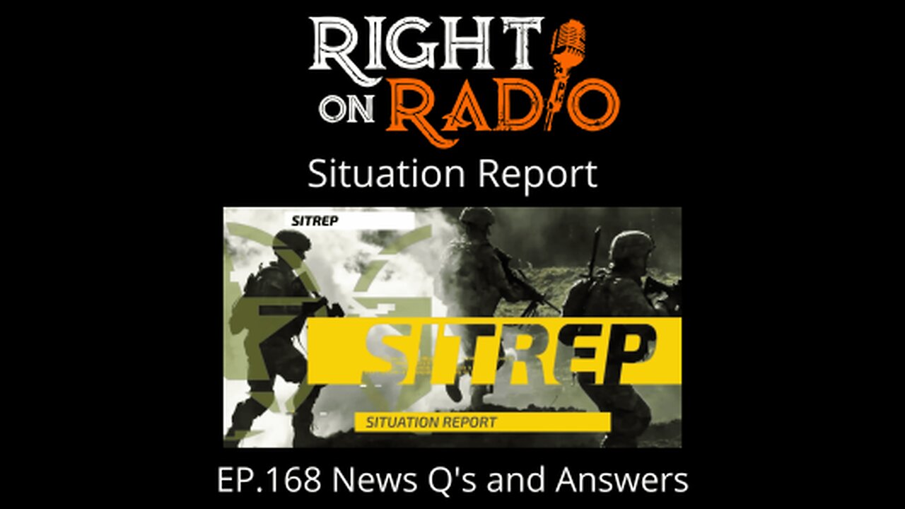 Right on Radio Episode #168 - Sitrep. News and Q & A (June 2021)