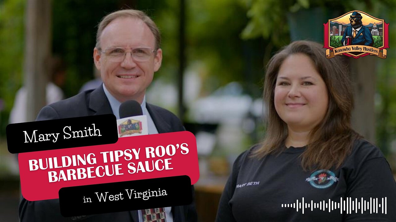 Mary Smith building Tipsy Roo’s Barbecue Sauce in West Virginia