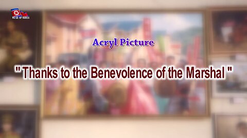 Acryl Picture "Thanks to the Benevolence of the Marshal"