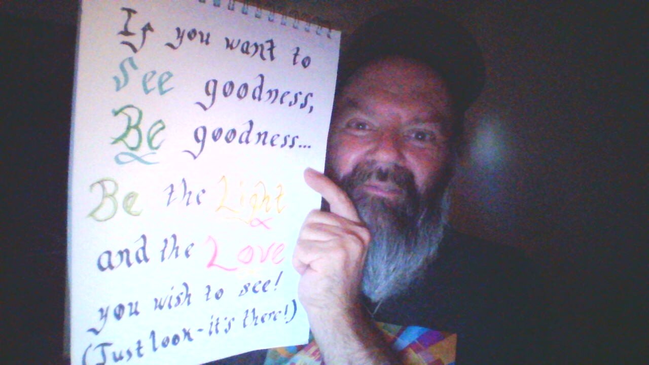 Seeing the Good by Being the Good AND Saying What We Mean