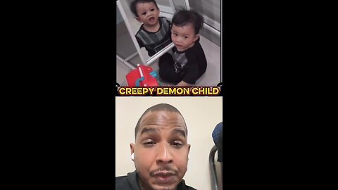 CREEPY DEMON CHILD! 🤯 #viral #reels #shorts #video #jesus