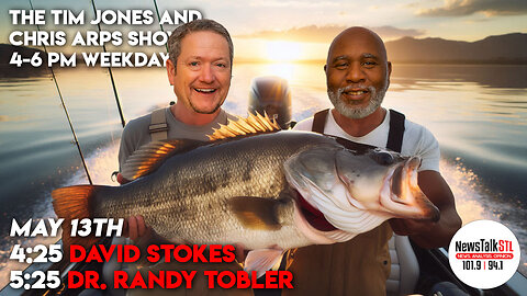 The Tim Jones and Chris Arps Show 05.13.2025 David Stokes | Steve Butz | Dr. Tobler