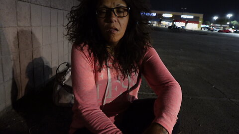 Jules- 33- Homeless "I've been atrociously beaten out here, I've gone through horrific experiences"