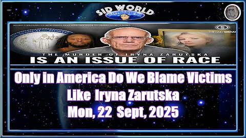 Only in America Do We Blame Victims Like Iryna Zarutska