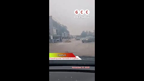 #Cyprus #flood #tornado #Nicosia #Lakatamia #Pergamos #extremeweather #weather #climate