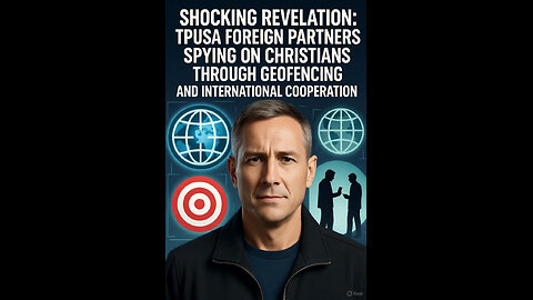 TPUSA FOREIGN PARTNERS ARE SPYING ON AMERICAN CHRISTIANS!