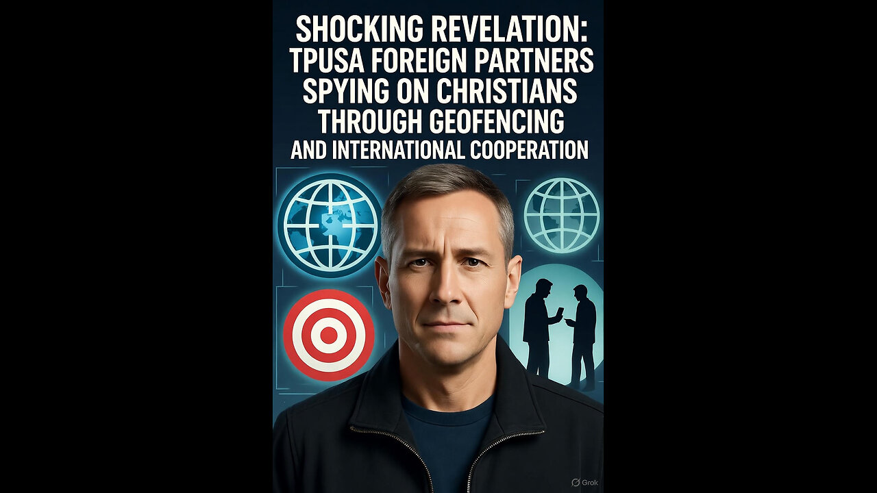 TPUSA FOREIGN PARTNERS ARE SPYING ON AMERICAN CHRISTIANS!