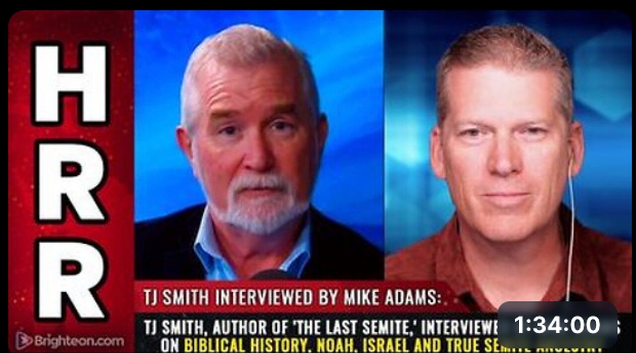 TJ Smith, author of 'The Last Semite,' interviewed by Mike Adams on Biblical history...