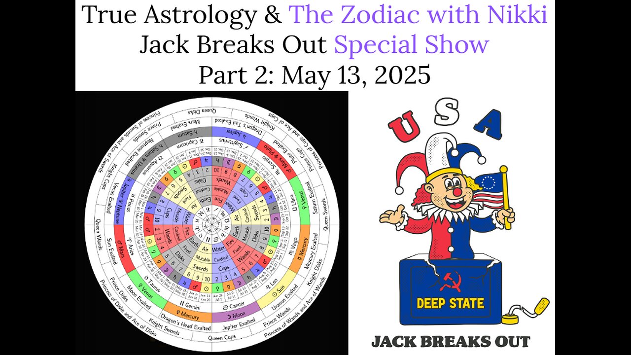 Special Show: True Astrology & The Zodiac with Nikki Part 2 May 13, 2025